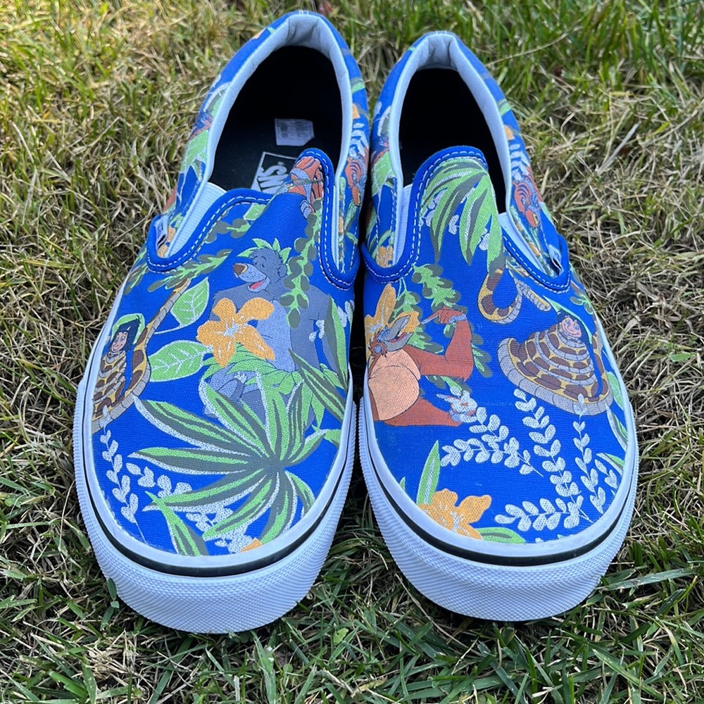 Vans x Disney Jungle Book Slip Ons